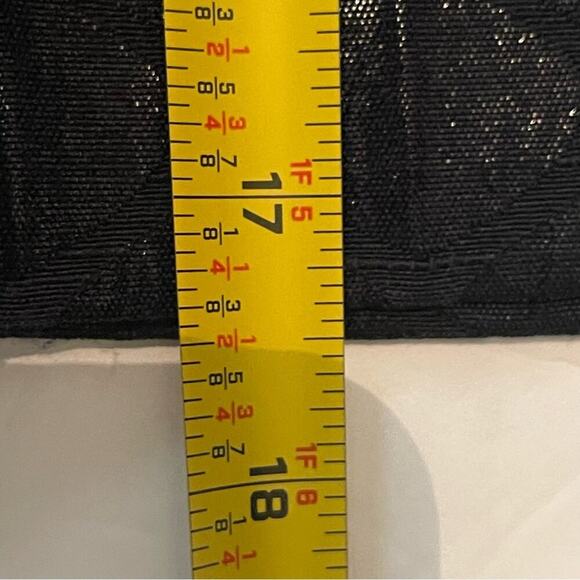 LOFT Metallic Navy Black Whimsical Glam Disco Skirt NWOT Size 2 - Picture 11 of 11